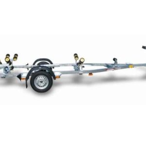 CRESCI RIMORCHIO TRASPORTO NAUTICA N750B S.F.-R senza freni