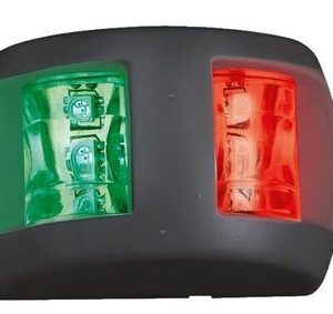 FANALE DI VIA LED COMPACT NERO  - VERDE/ROSSO
