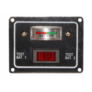 PANNELLO TESTER 2 BATTERIE