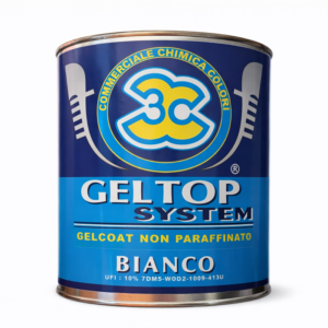 GELCOAT NON PARAFF. BIANCO 1 Kg GELTOP SYSTEM 3C