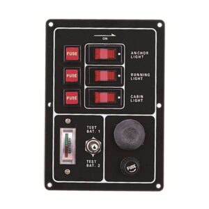 PANNELLO BATTERIA INTERRUTTORI