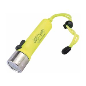 TORCIA LED IMPERMEABILE DIVING GIALLA